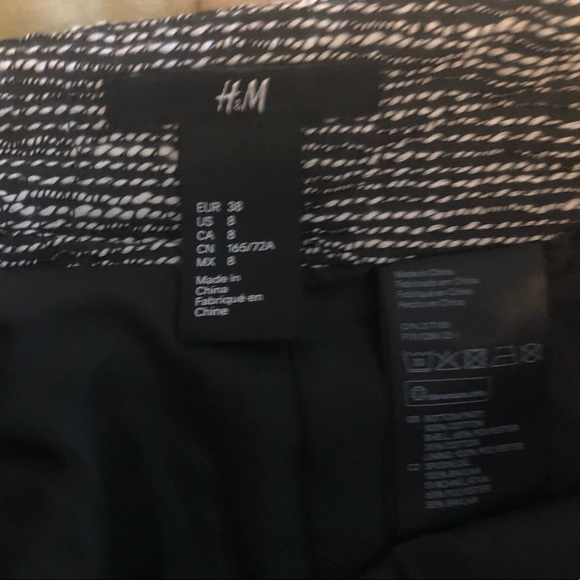 H&M Tweed Embellished Tassel Fringe Skirt Size 8 - Picture 5 of 5